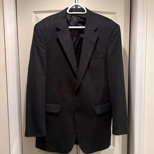 Jos. A. Bank Charcoal Gray Men's Cashmere Blazer 41L